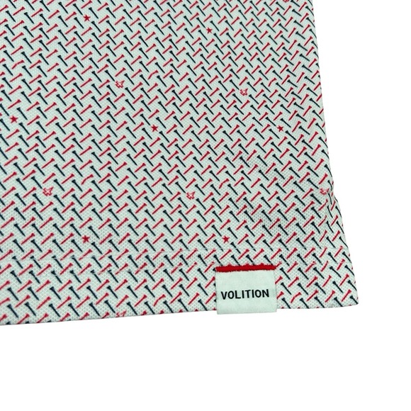 Puma Volition Celebration Golf Polo USA America Performance White Patriotic L/XL - Picture 10 of 10